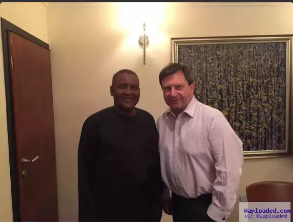 Photos: British High Commissioner Visits Dangote, Tinubu & Mike Adenuga In Lagos